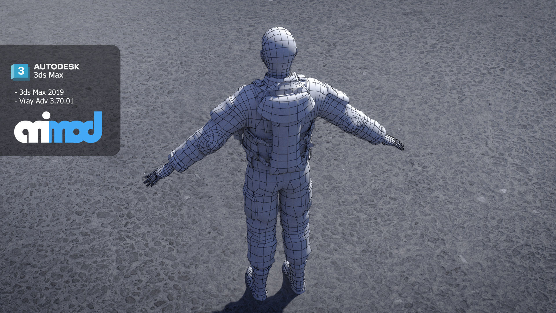 Navy Seal Close Quarter Battle Uniforms 3D model_9