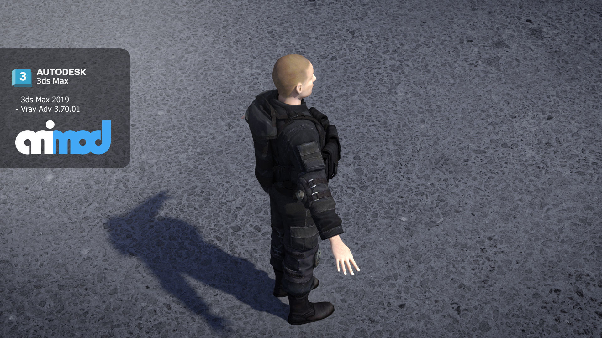 Navy Seal Close Quarter Battle Uniforms 3D model_3