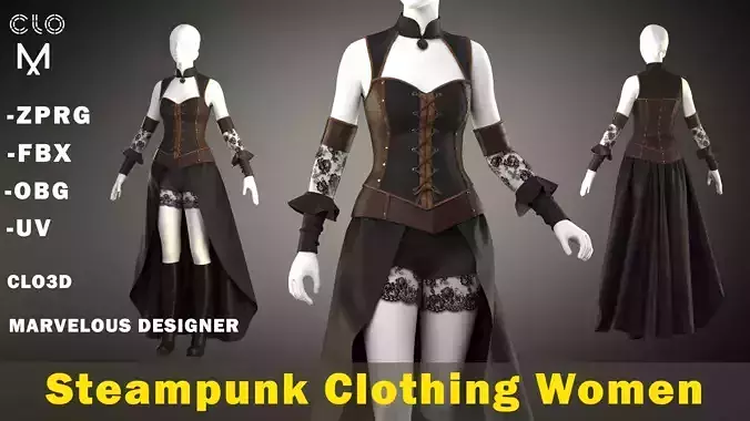 Steampunk Clothing Women