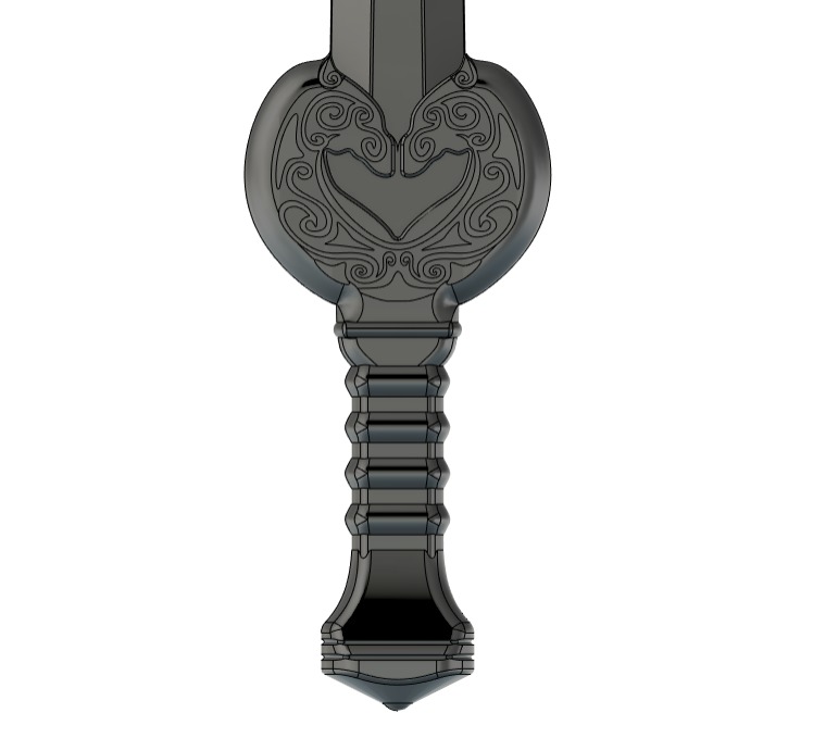 Herugrim - The sword of King Theoden 3D print model_3