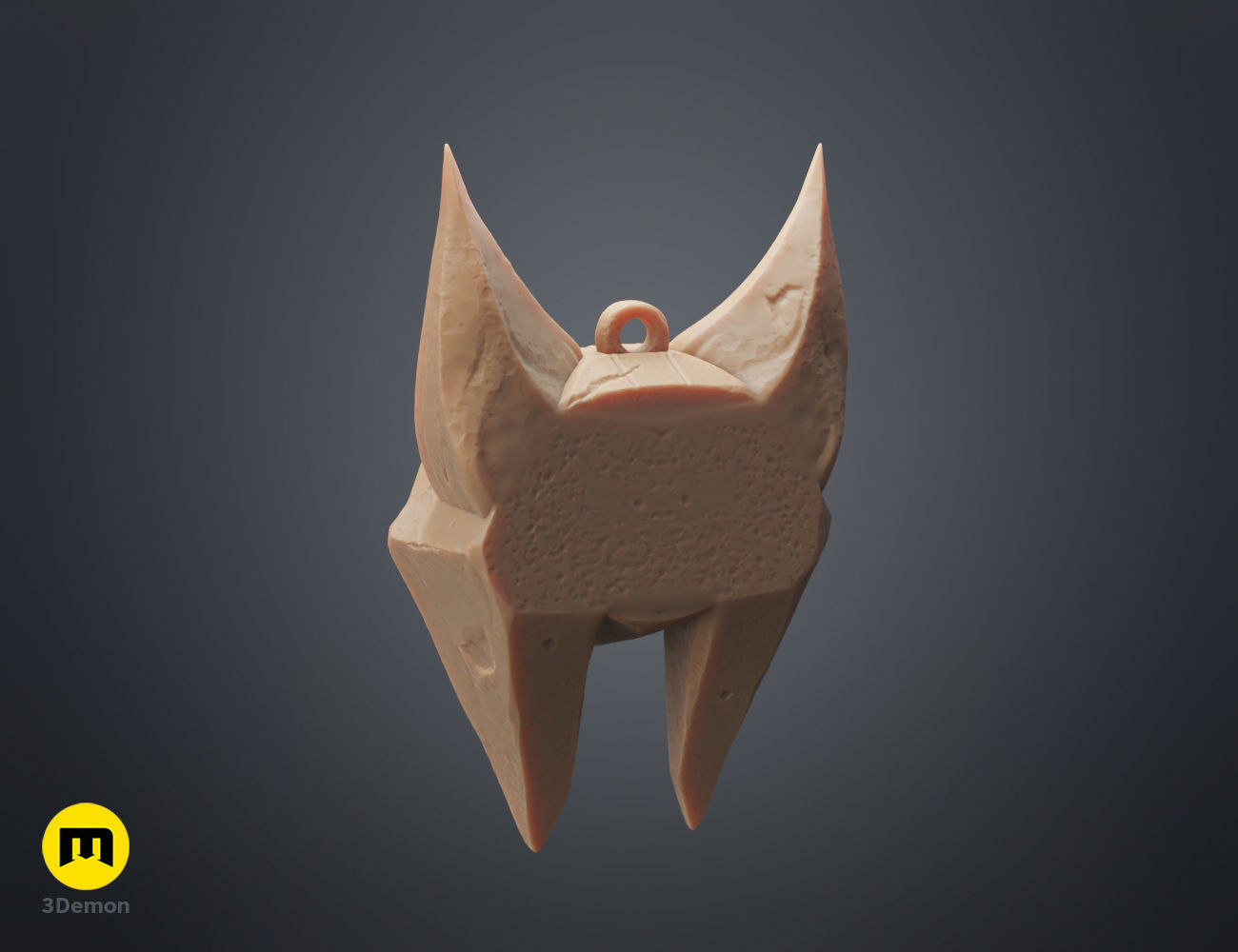 Witcher 4 Lynx Pendant 3D print model_10