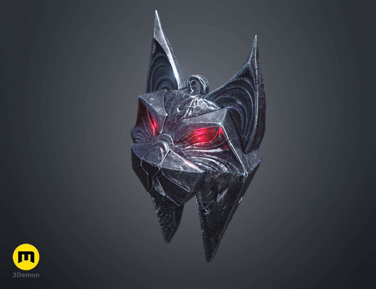 Witcher 4 Lynx Pendant 3D print model_2