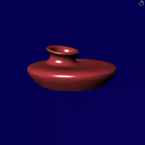 contemporary designer flowervase 3D print model