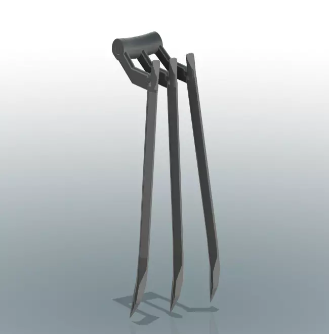 Wolverines Adamantium Claws 3D print model