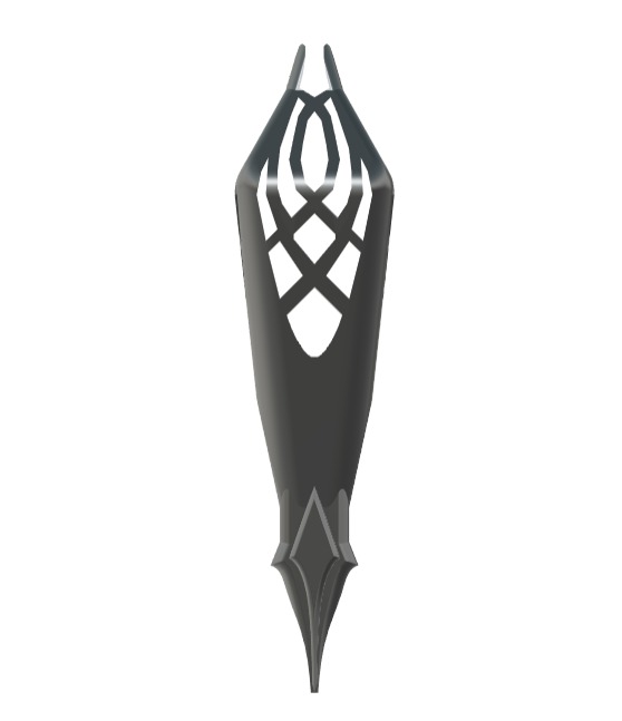 Gandalfs white staff 3D print model_2