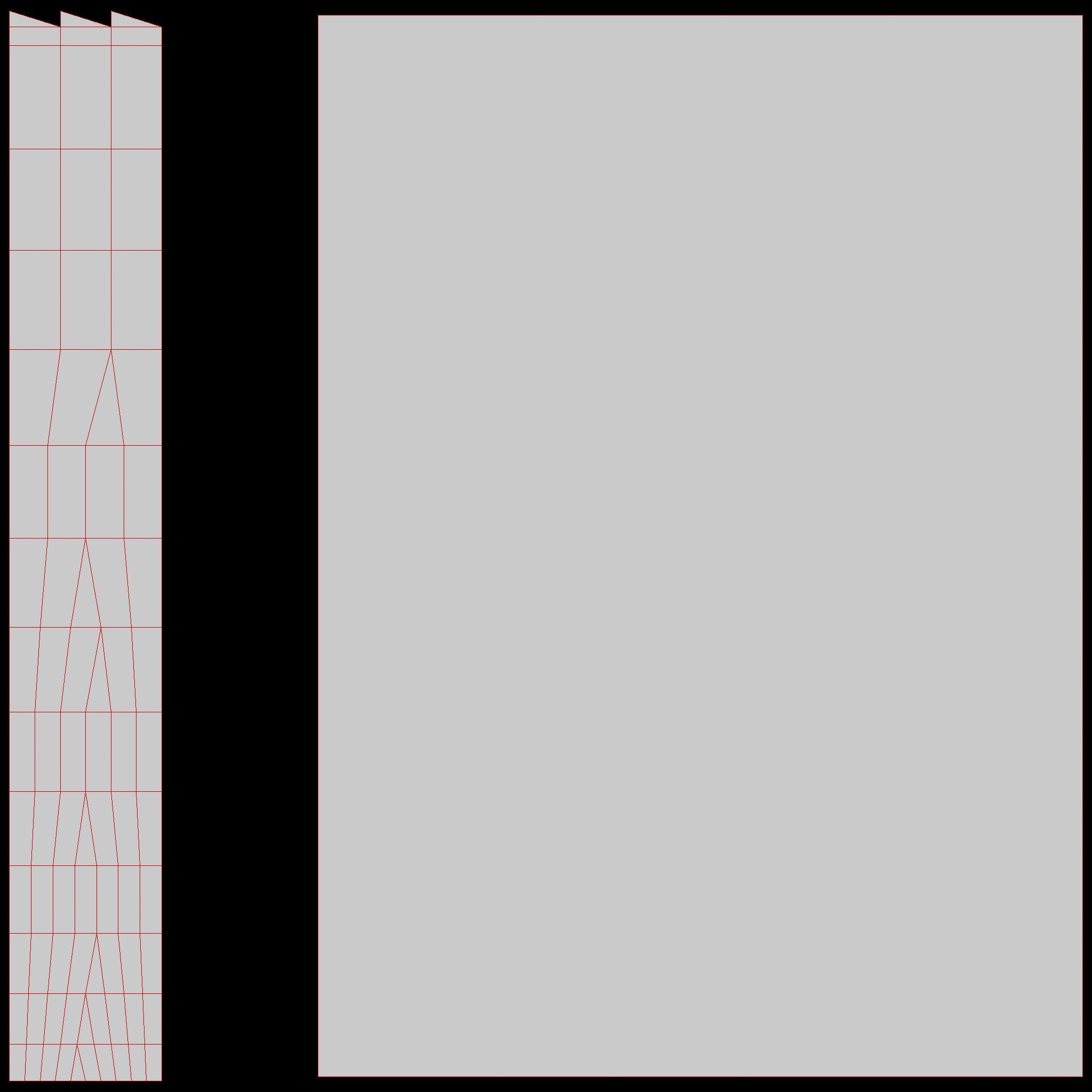 Canadian Spruce Tree Grean V1 Low-poly 3D model_10