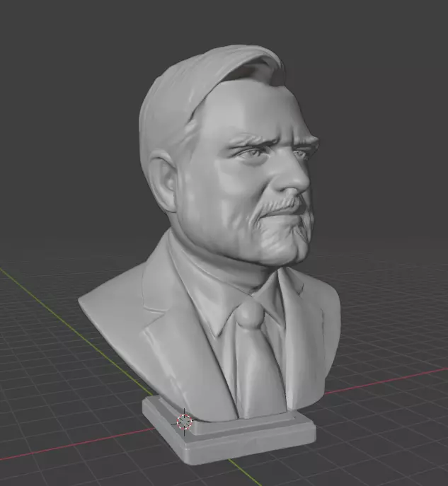 James David Vance 3D print model_22