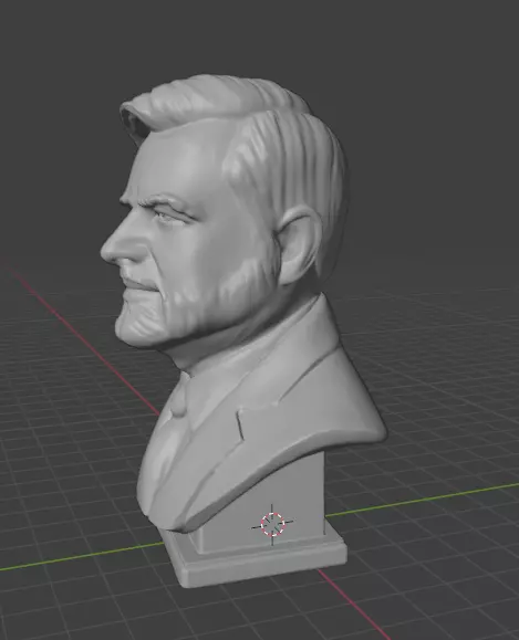 James David Vance 3D print model_2