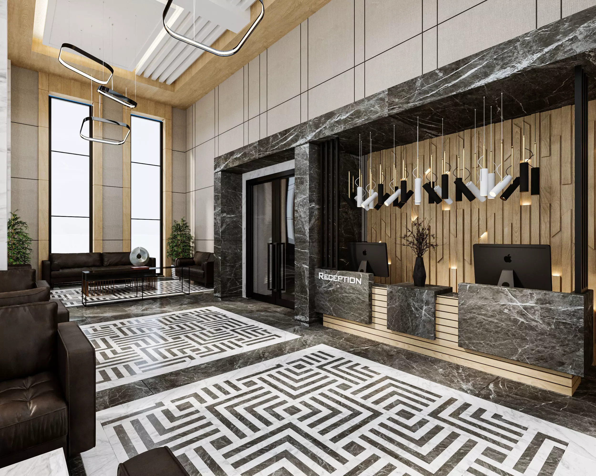 BKA Reception 3D model_0