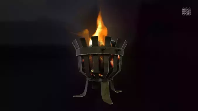 Medieval Pathway fire 03