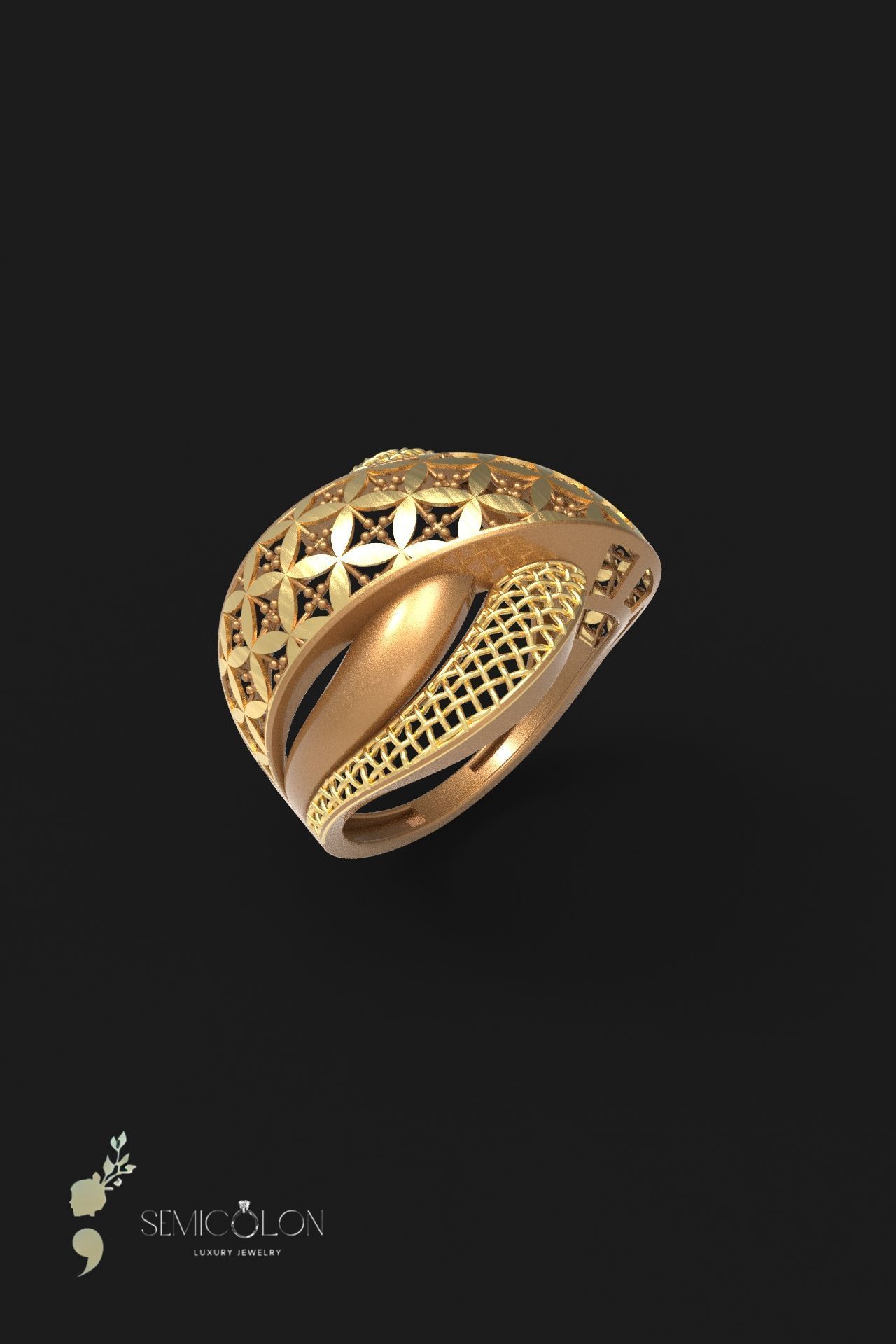 ring 18 3D print model_1