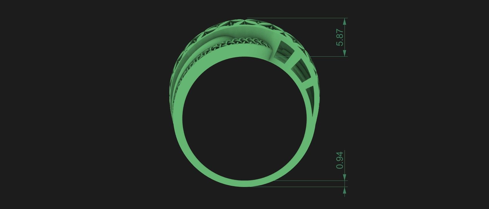 ring 18 3D print model_4