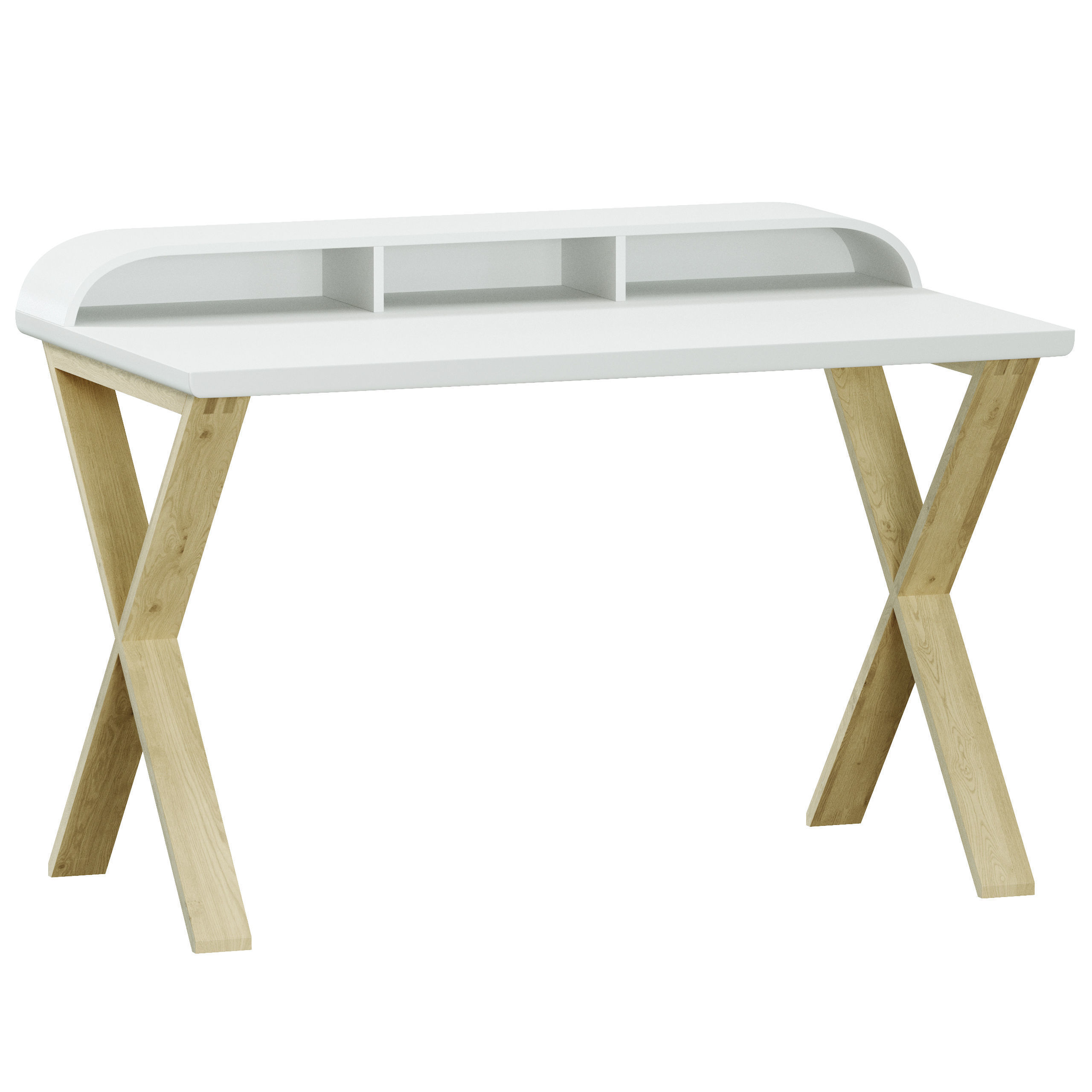 Working table Yvette chair 3D model_5