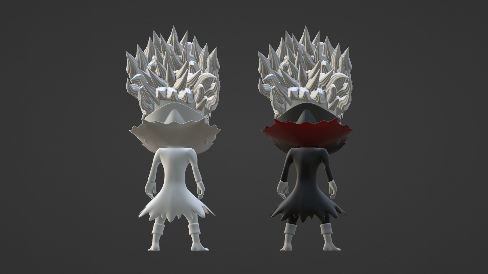 Okarun Turbo Granny Form SD - Dandadan 3D model_18