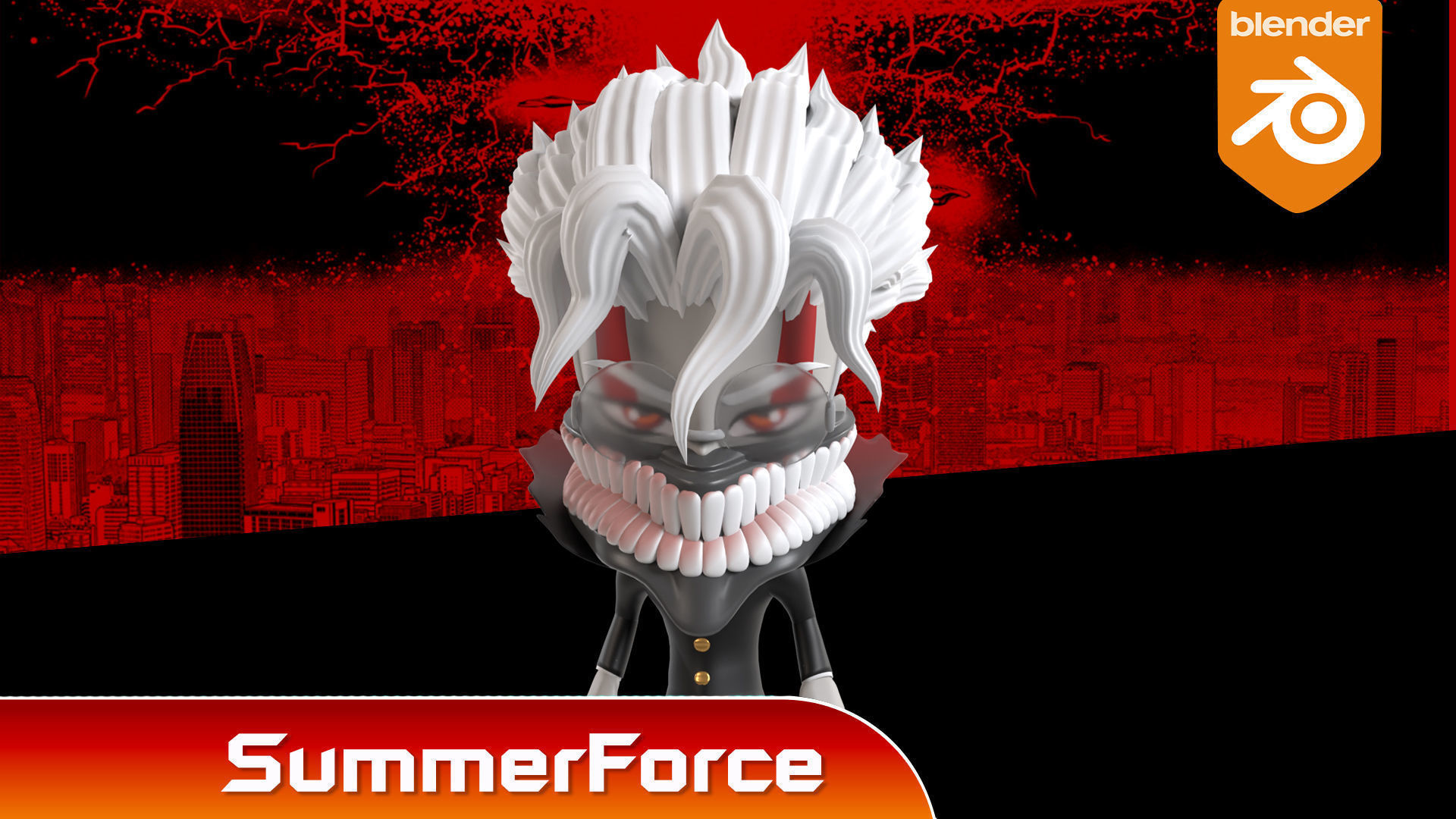 Okarun Turbo Granny Form SD - Dandadan 3D model_1