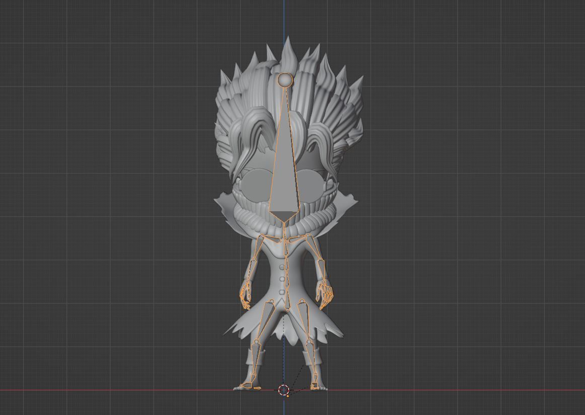 Okarun Turbo Granny Form SD - Dandadan 3D model_14