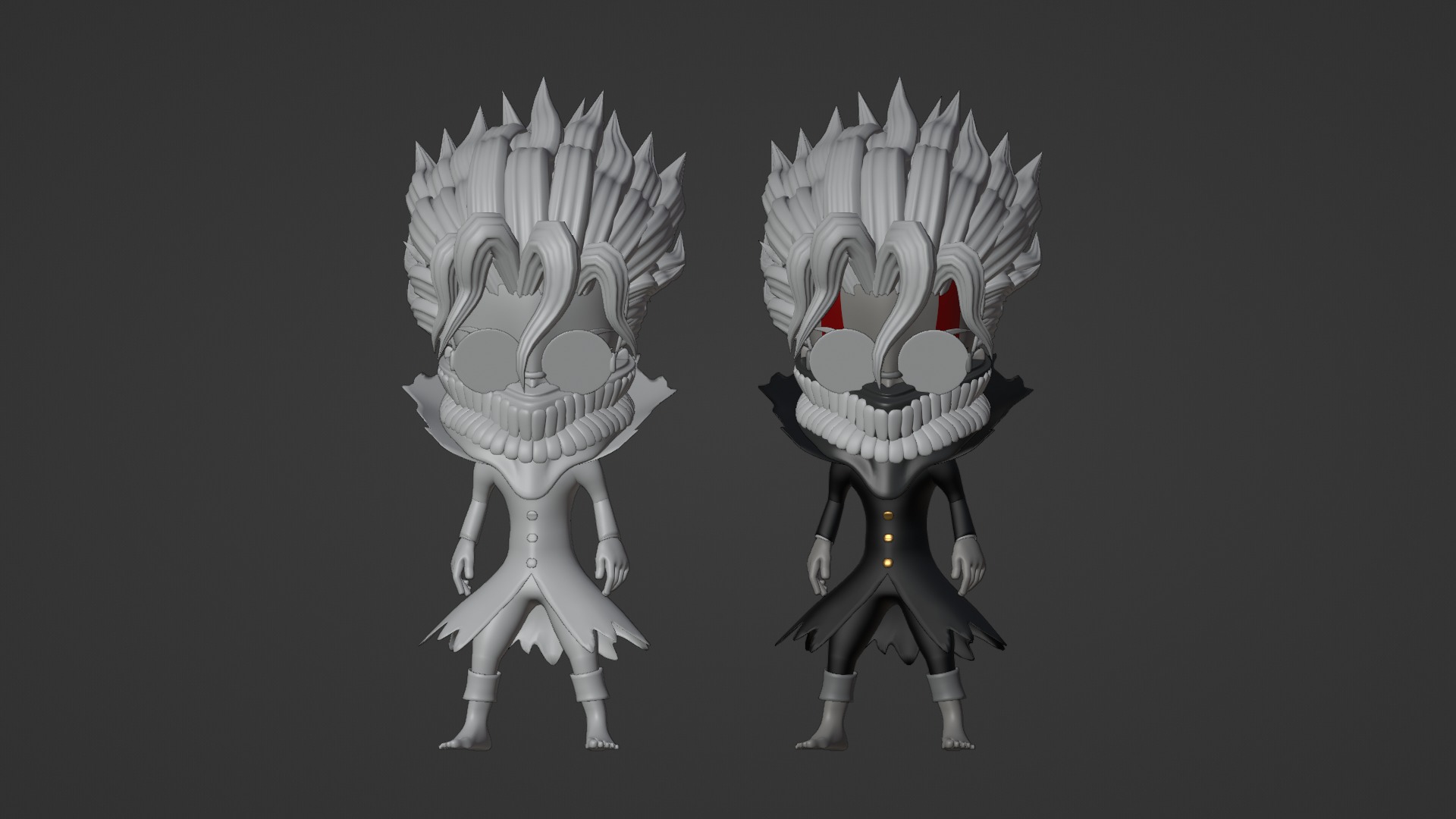 Okarun Turbo Granny Form SD - Dandadan 3D model_19