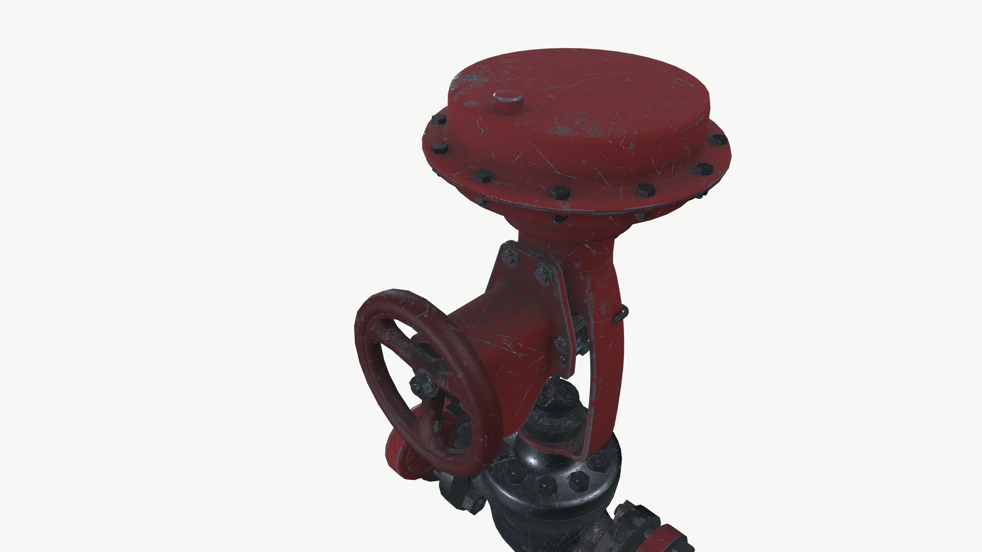 Industrial Valve 3D model_2
