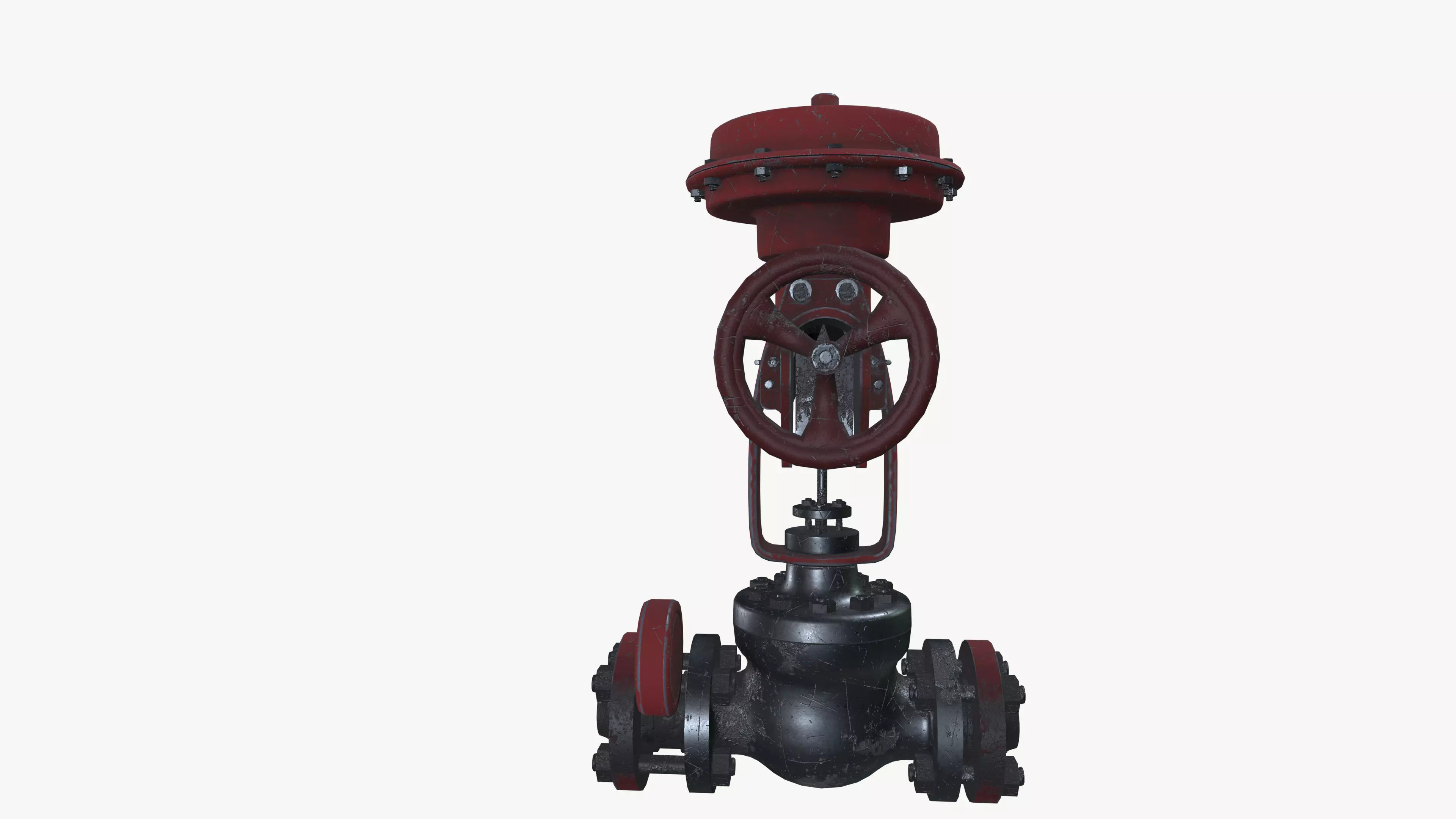 Industrial Valve 3D model_0