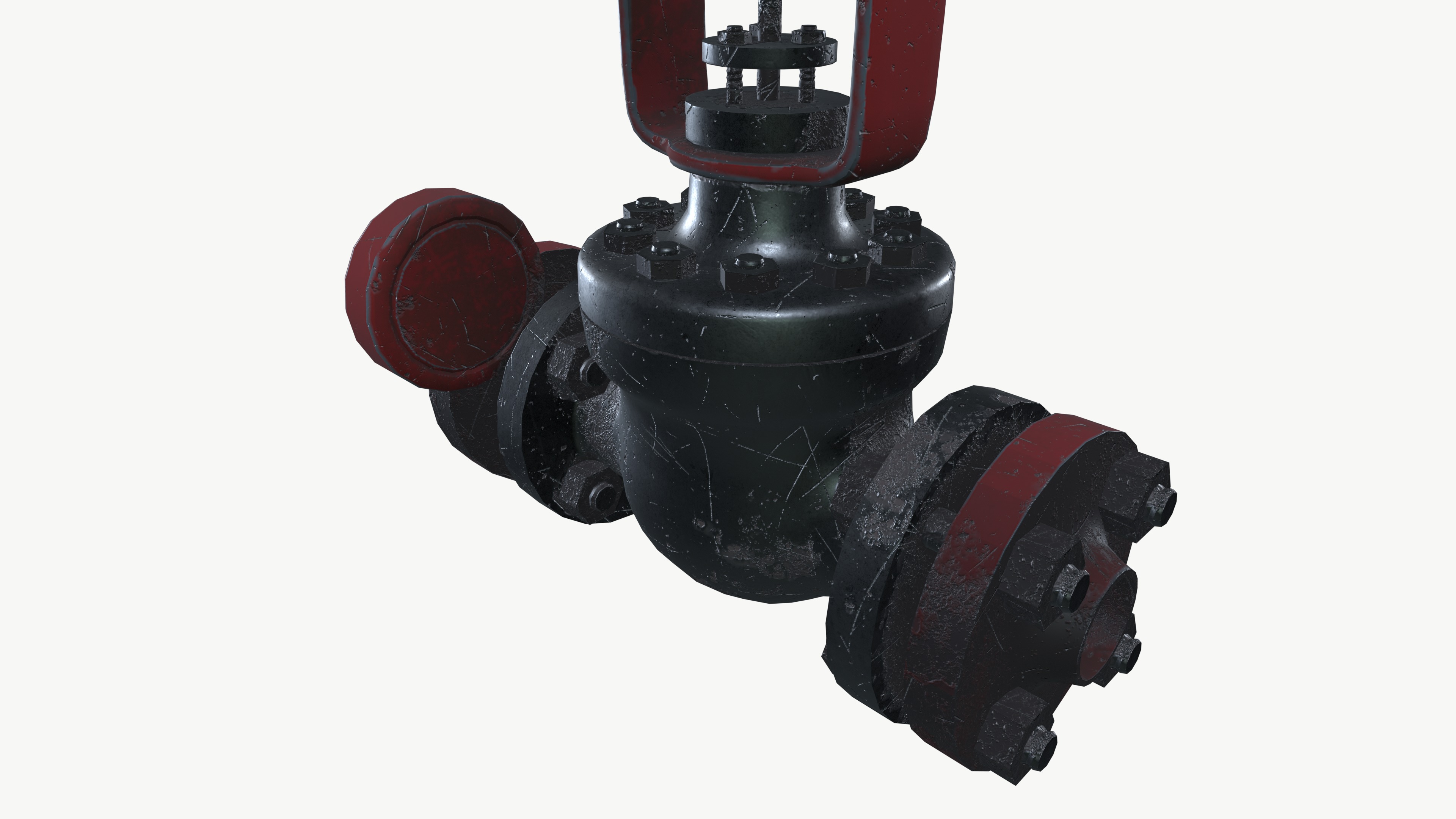 Industrial Valve 3D model_3