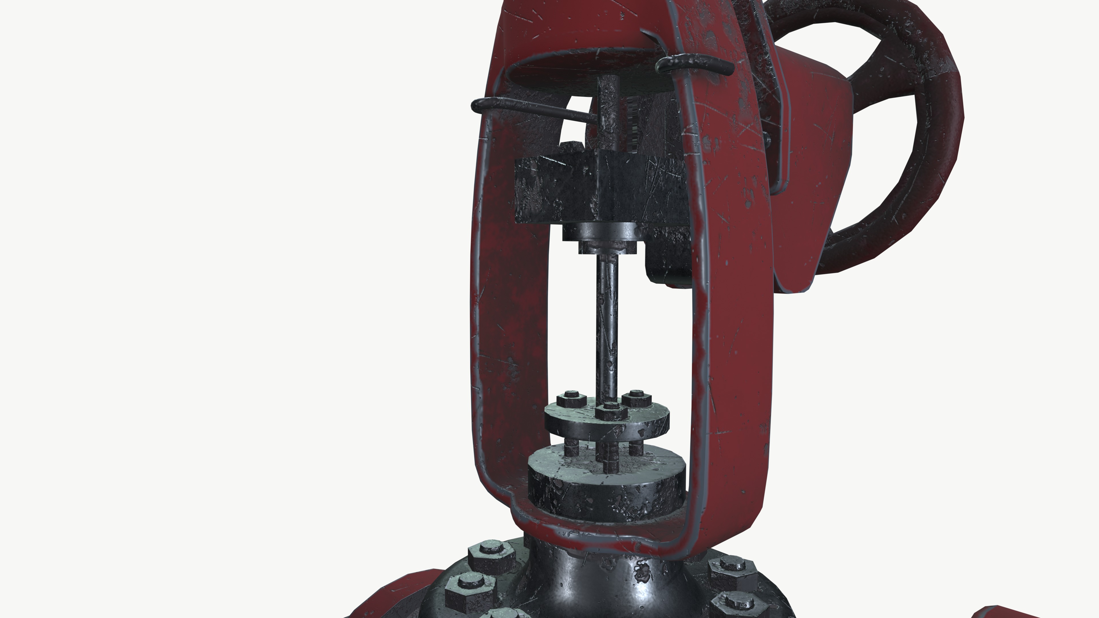 Industrial Valve 3D model_5