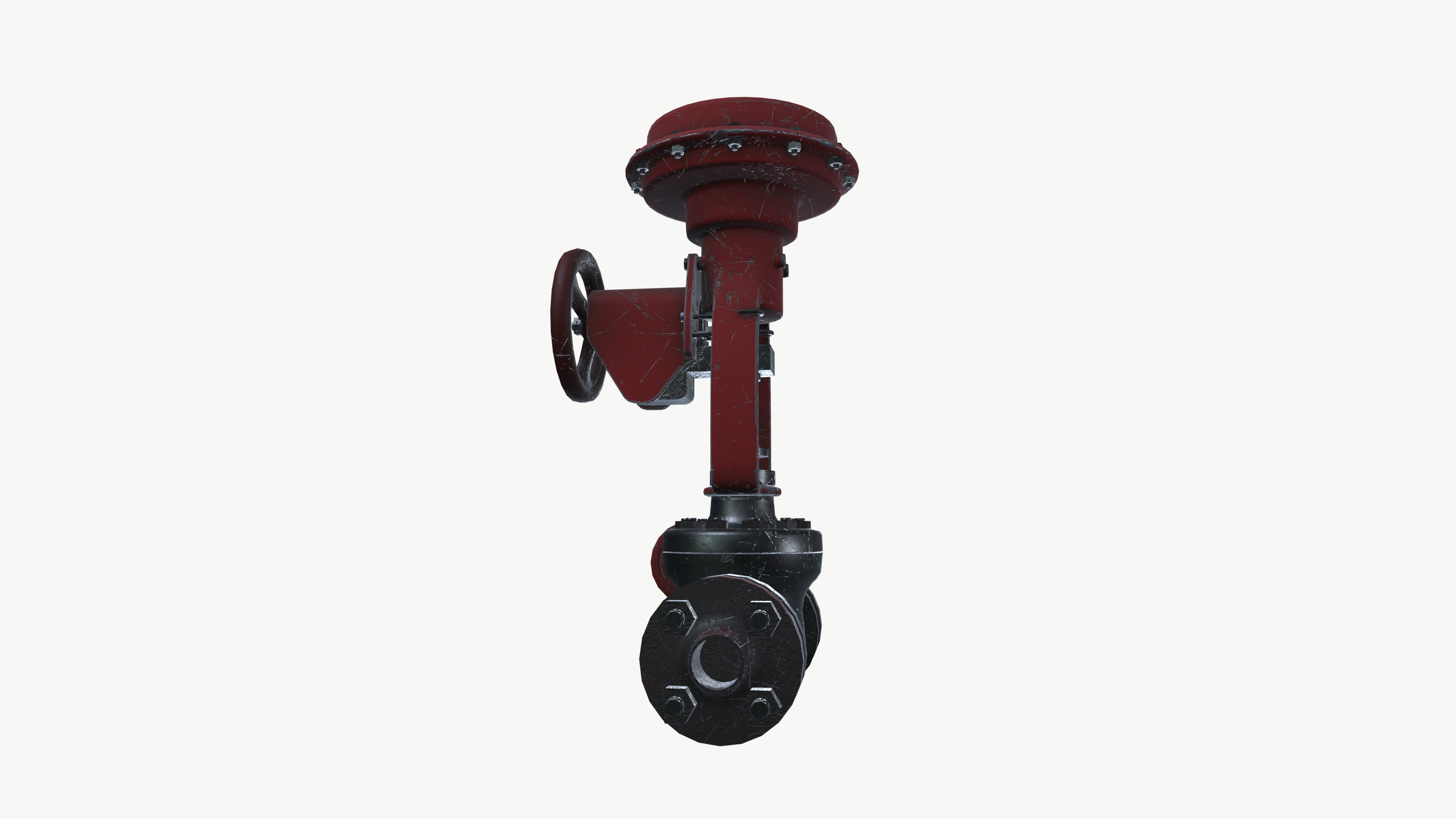 Industrial Valve 3D model_8