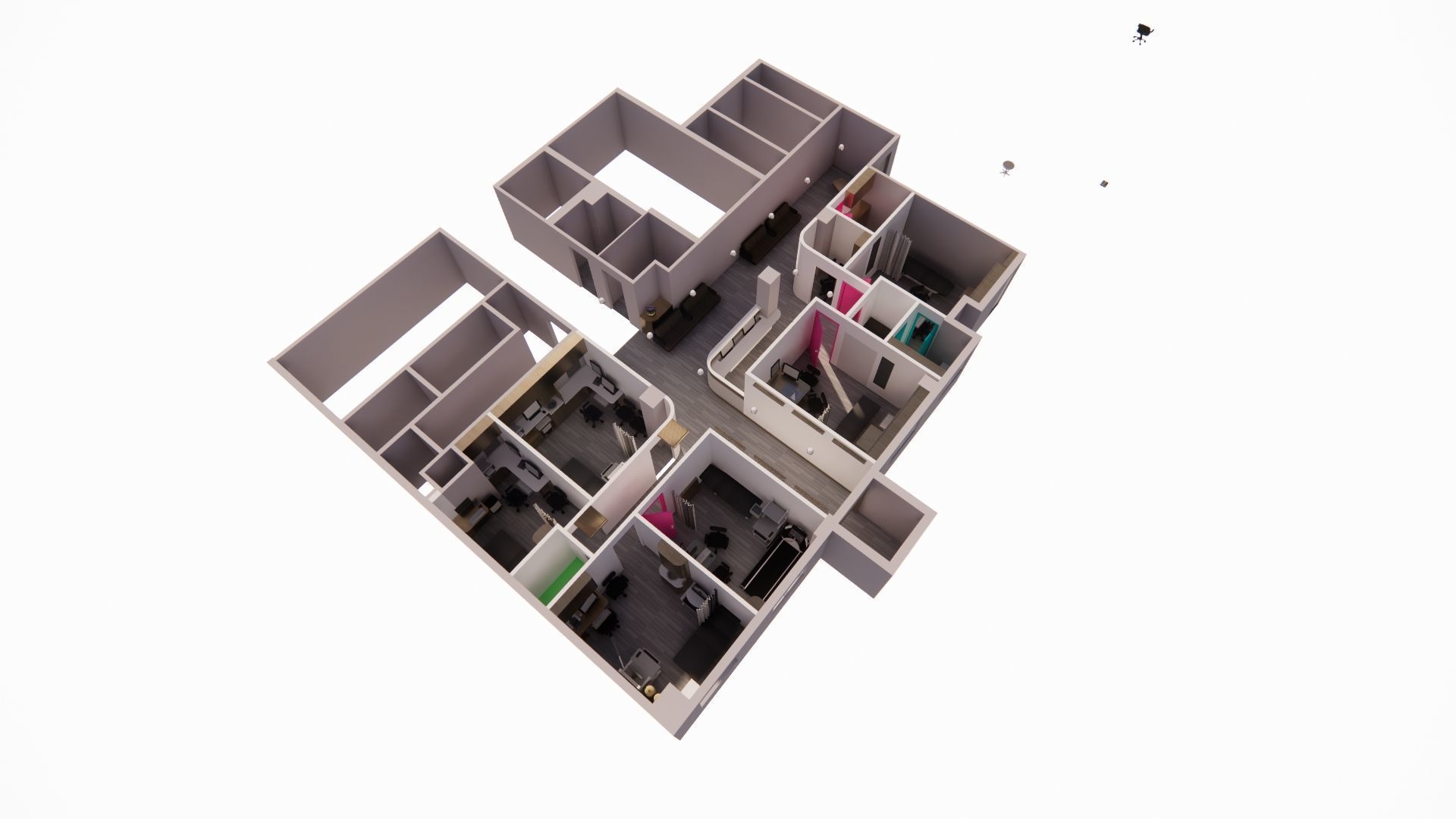 Hospital 3D model_2