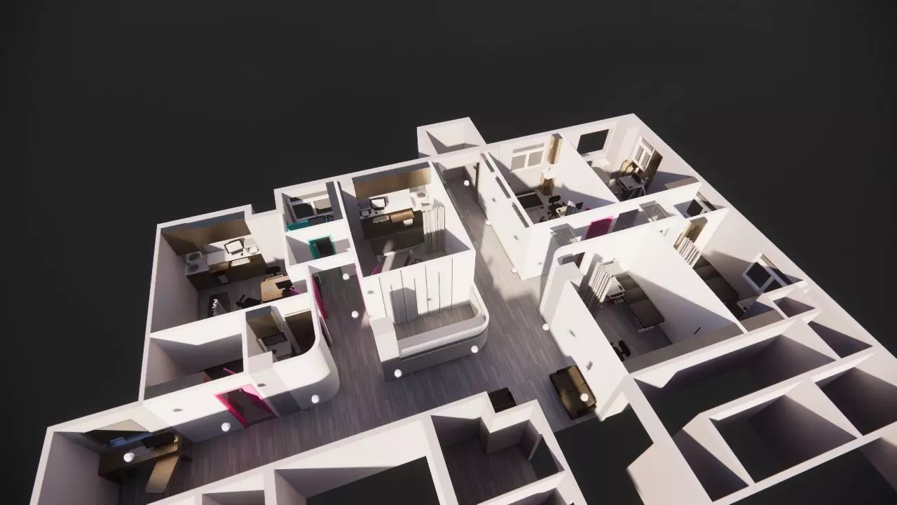 Hospital 3D model_0