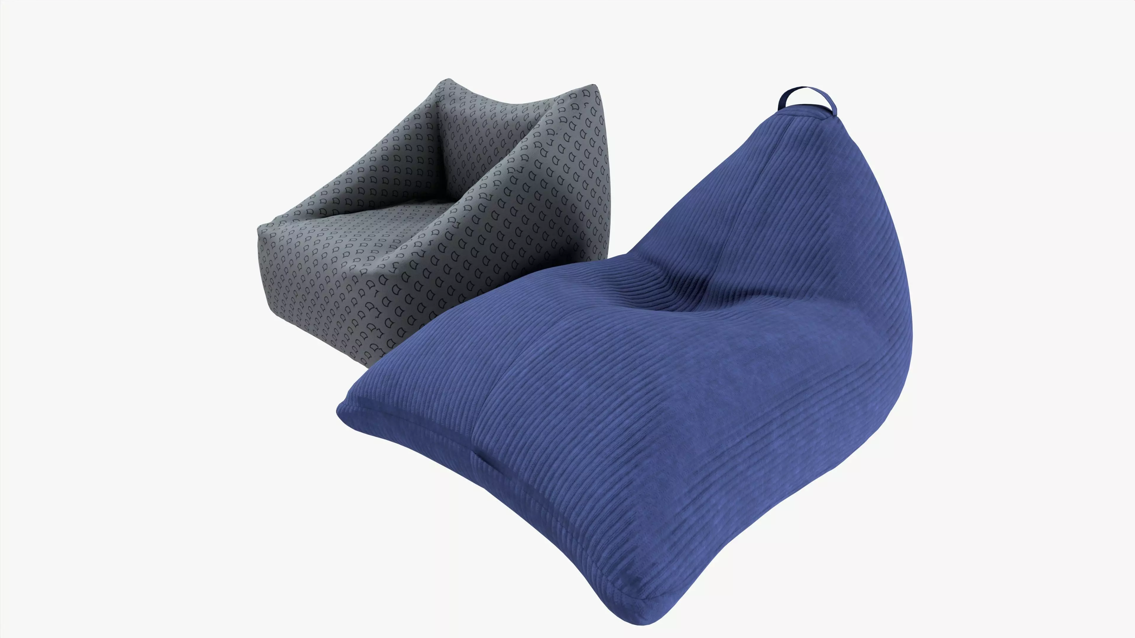 Bean Bags 3D model_0