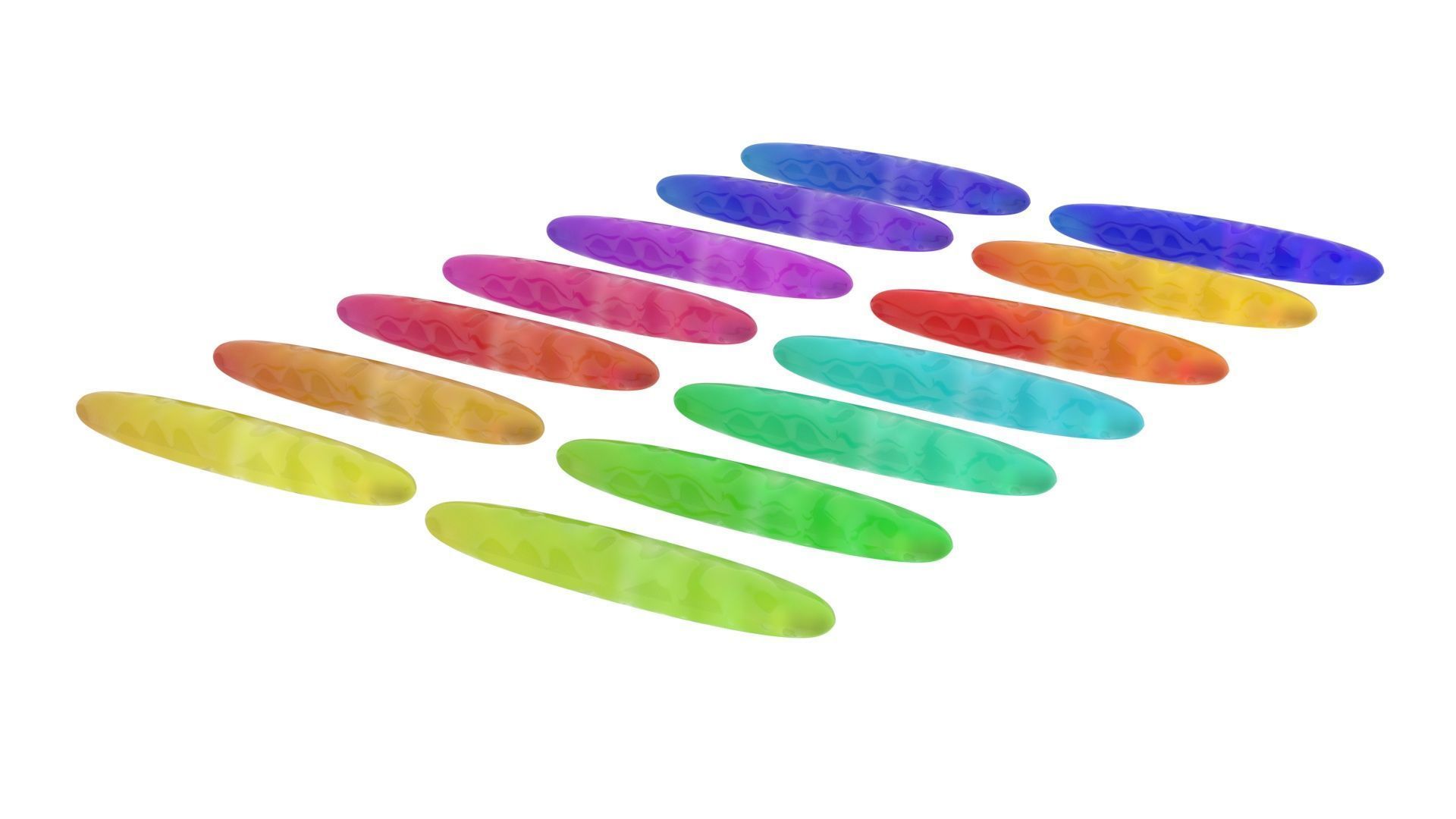 Colored Rices Set 3D model_12