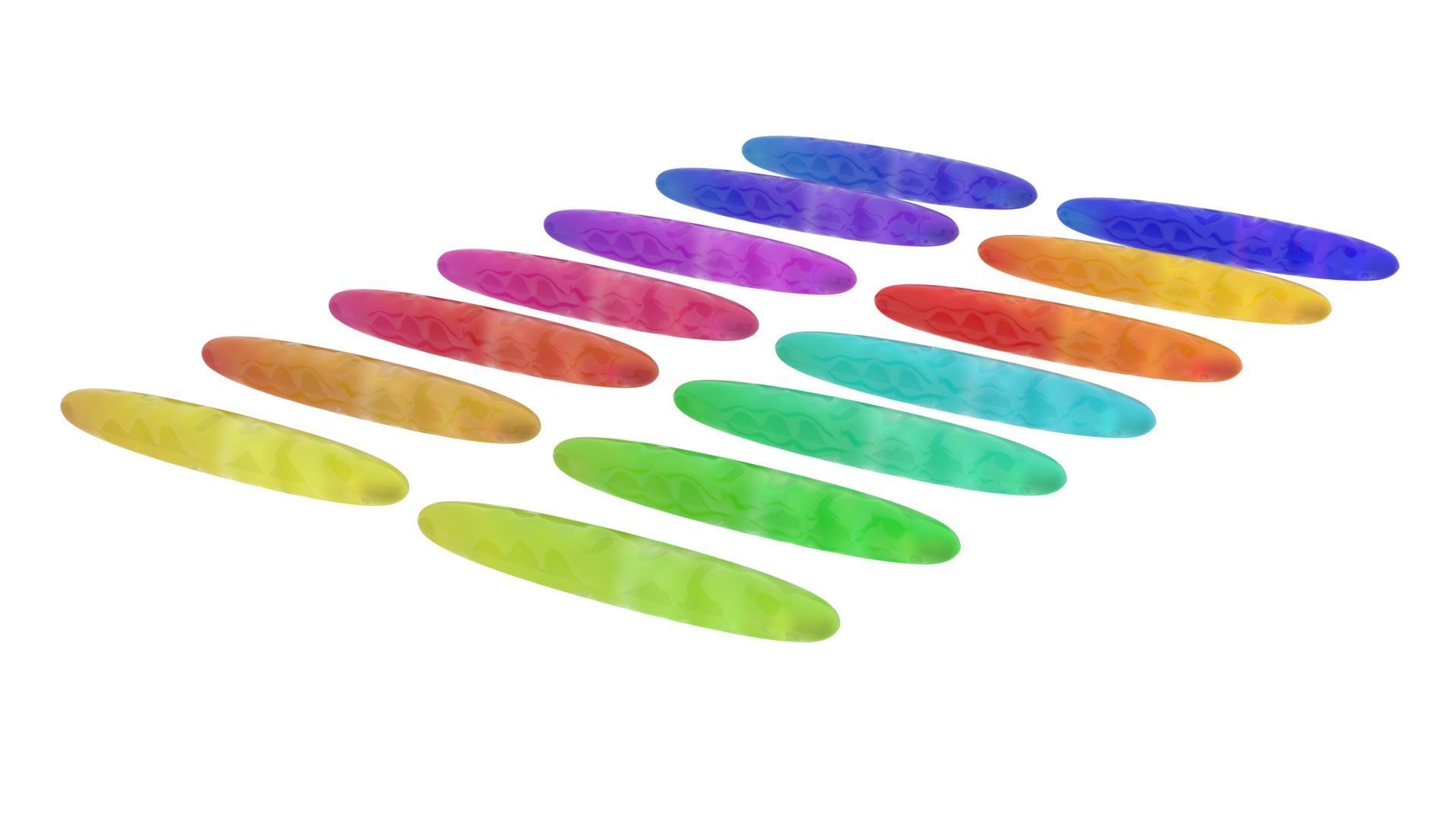 Colored Rices Set 3D model_7