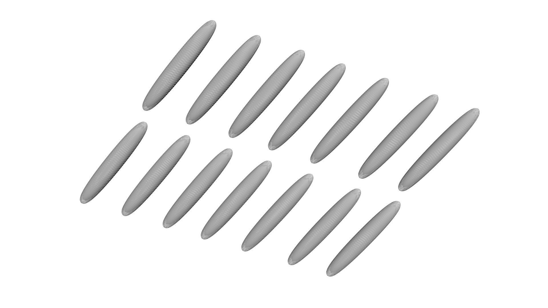 Colored Rices Set 3D model_23