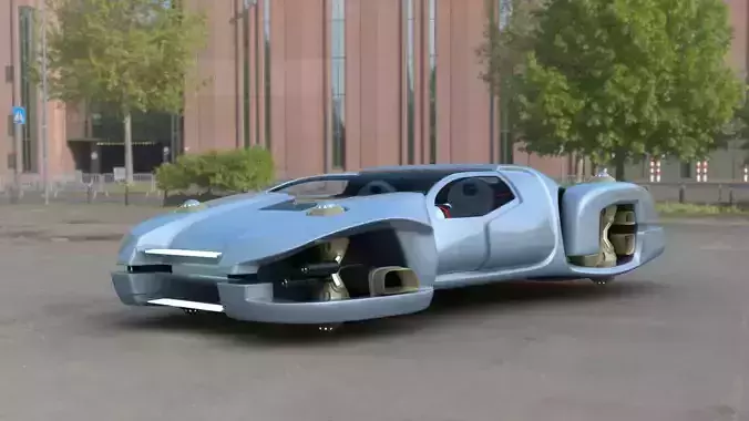 Total Recall Hover Car 2084