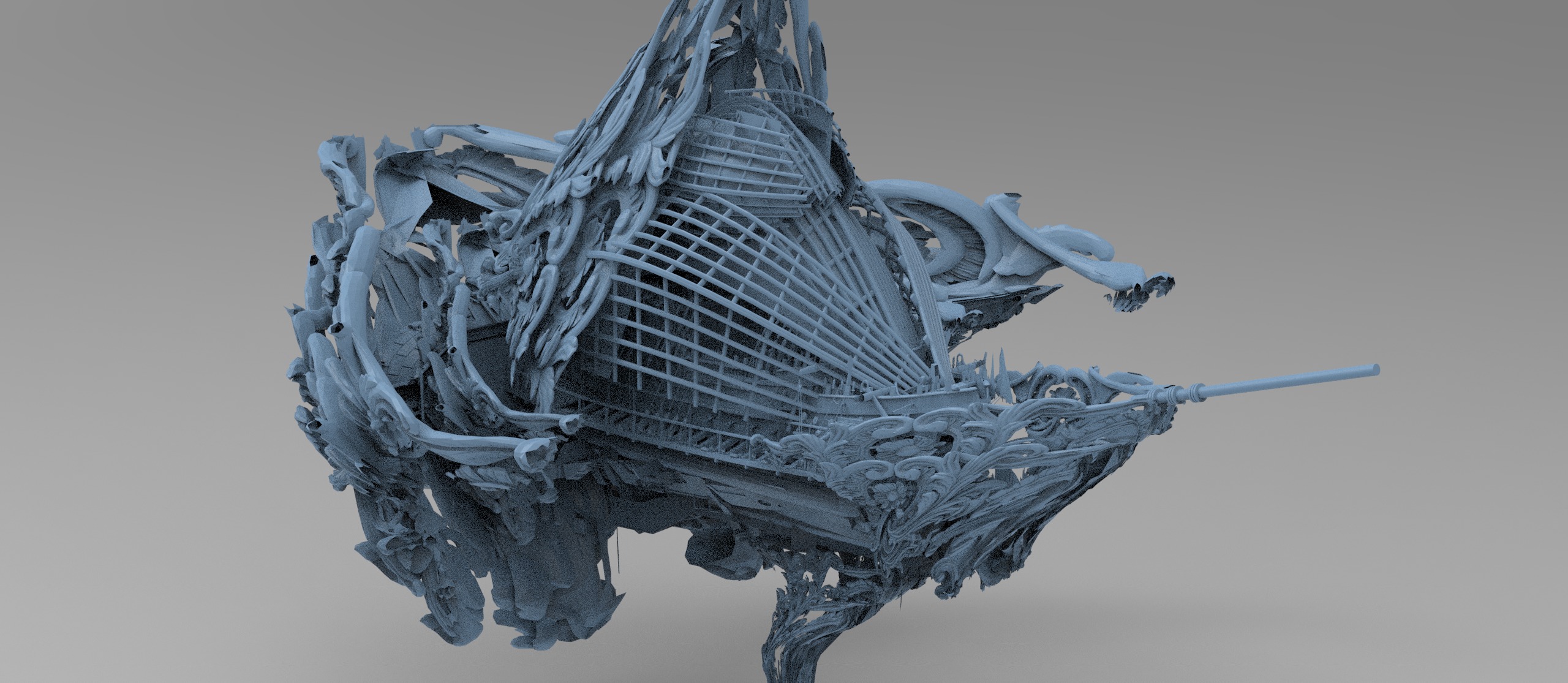 Sword Ocean Grand Ship city collection 2 3D model_13