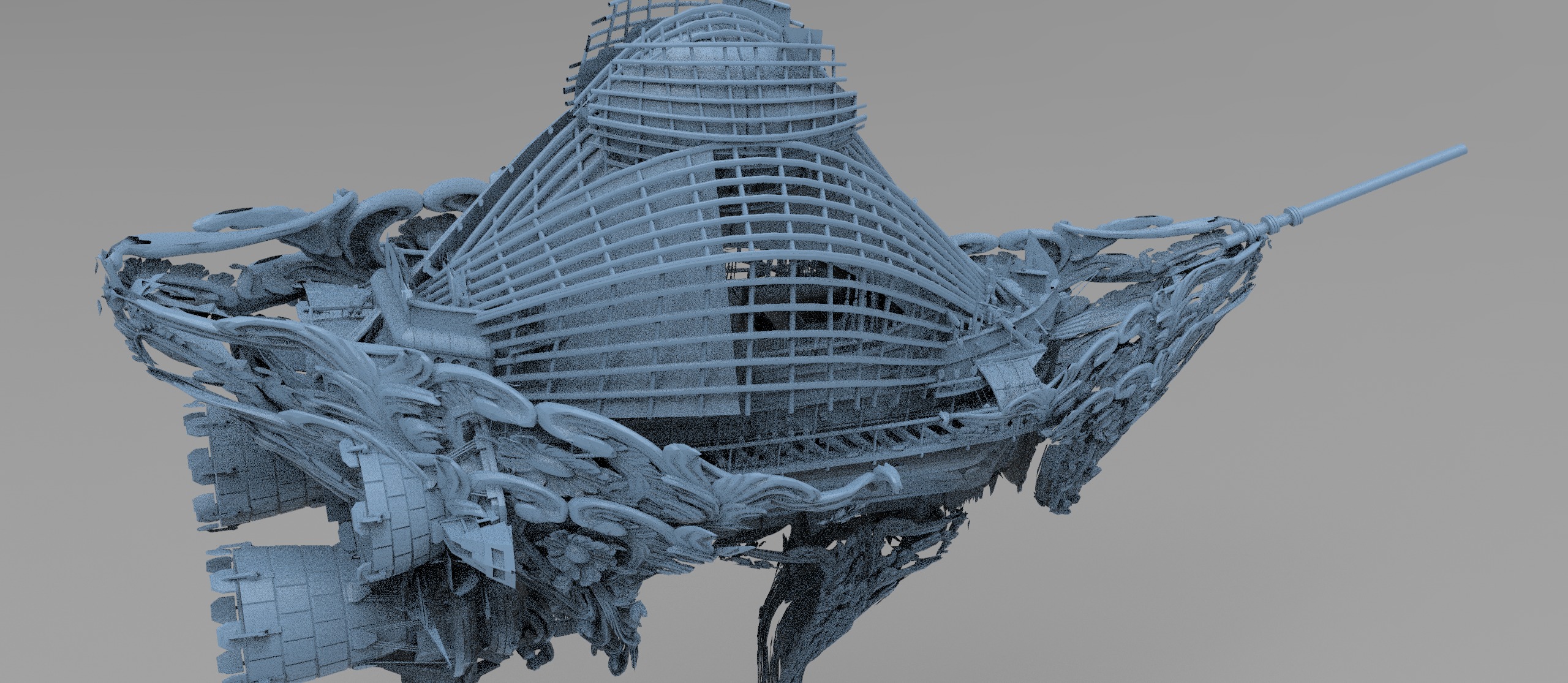 Sword Ocean Grand Ship city collection 2 3D model_5