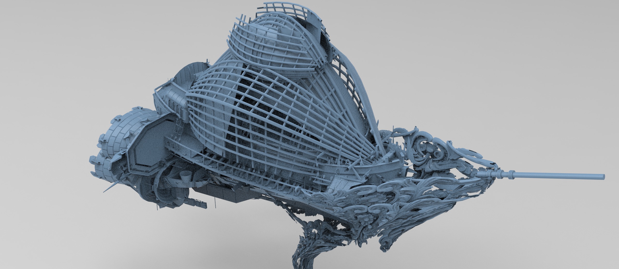 Sword Ocean Grand Ship city collection 2 3D model_1