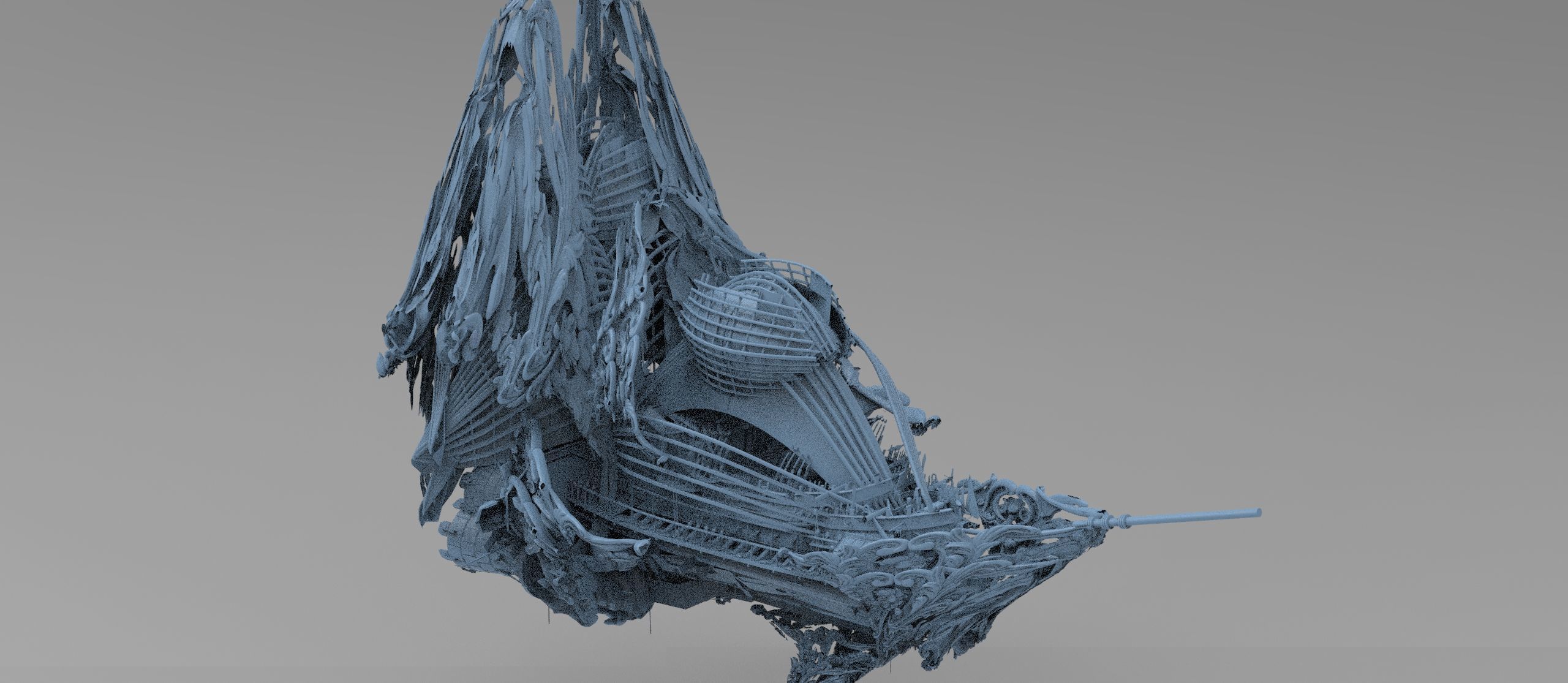 Sword Ocean Grand Ship city collection 2 3D model_9