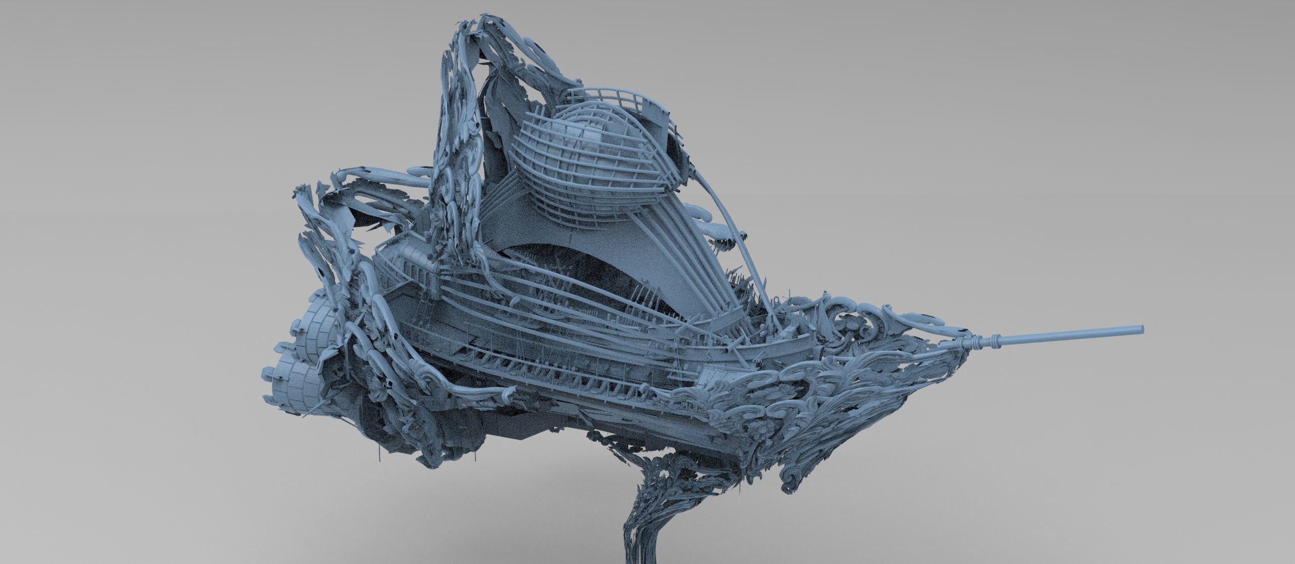 Sword Ocean Grand Ship city collection 2 3D model_8