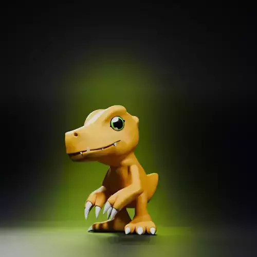 Agumon from digimon adventure