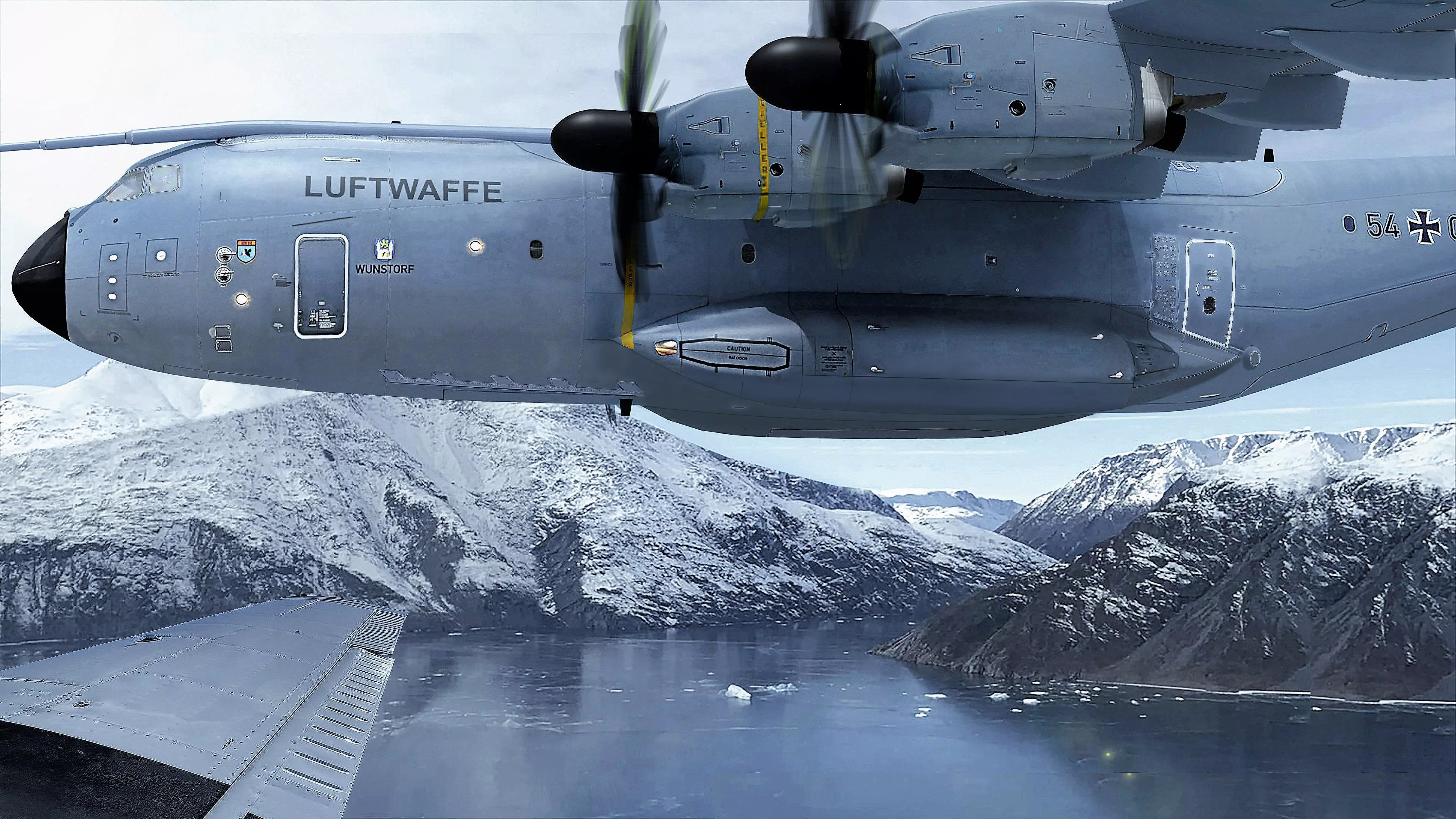 A 400M aircraft Free 3D model