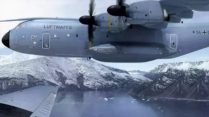 A 400M aircraft