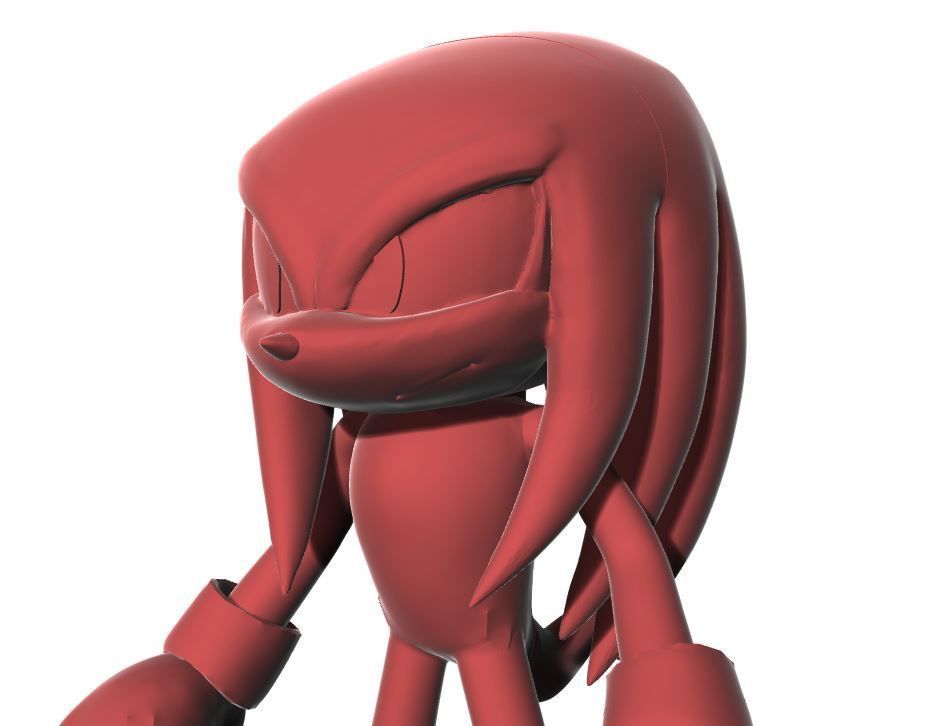 Knuckles - 35cm 3D print model_4