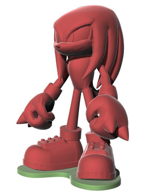 Knuckles - 35cm 3D print model_5