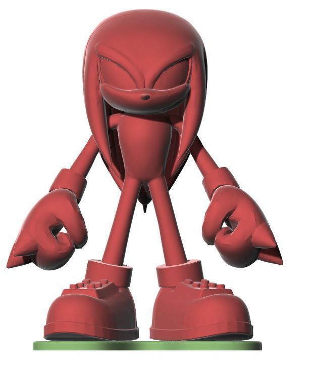 Knuckles - 35cm 3D print model_2