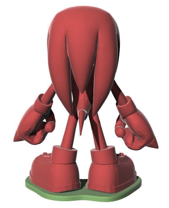 Knuckles - 35cm 3D print model_3