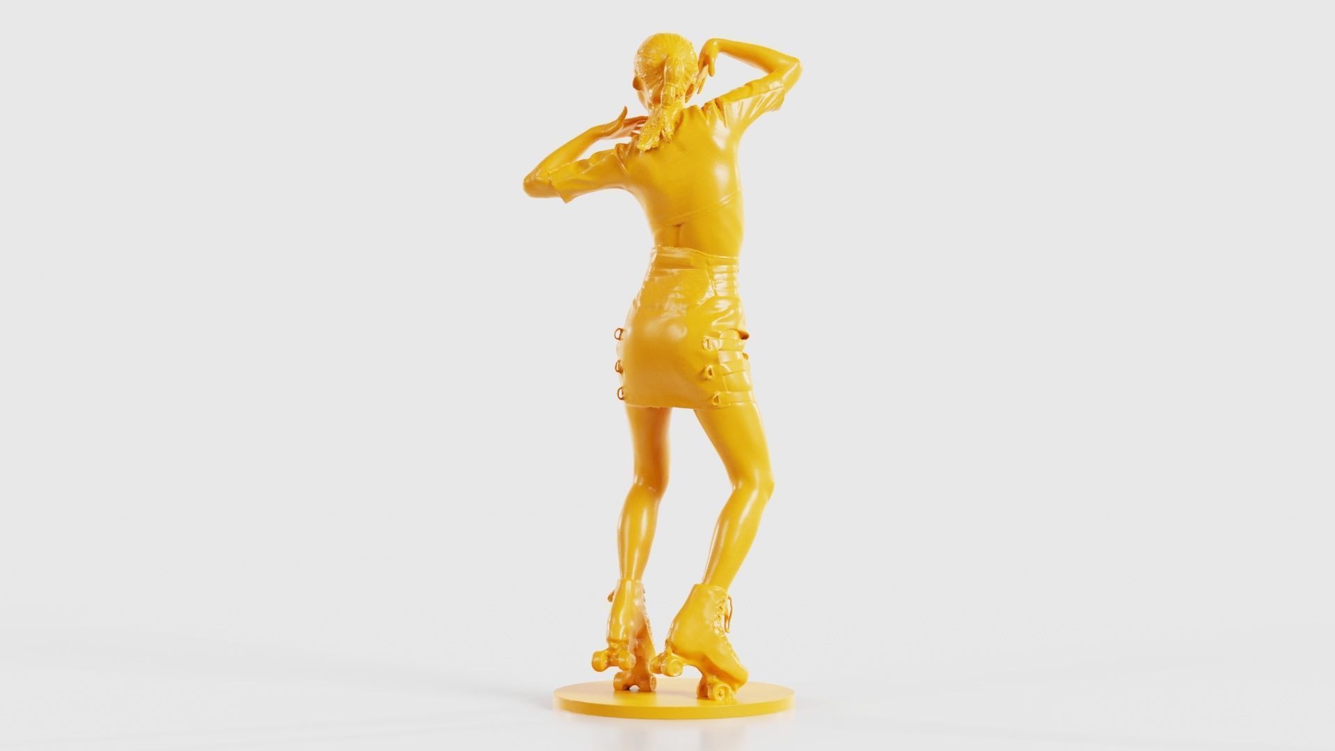 Woman Wearing Motorbike Outfit 31 3D print model_23