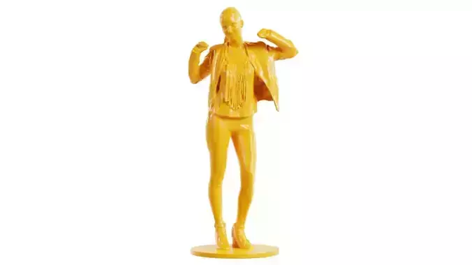 Woman Wearing Leggings Top and Jacket Dancing