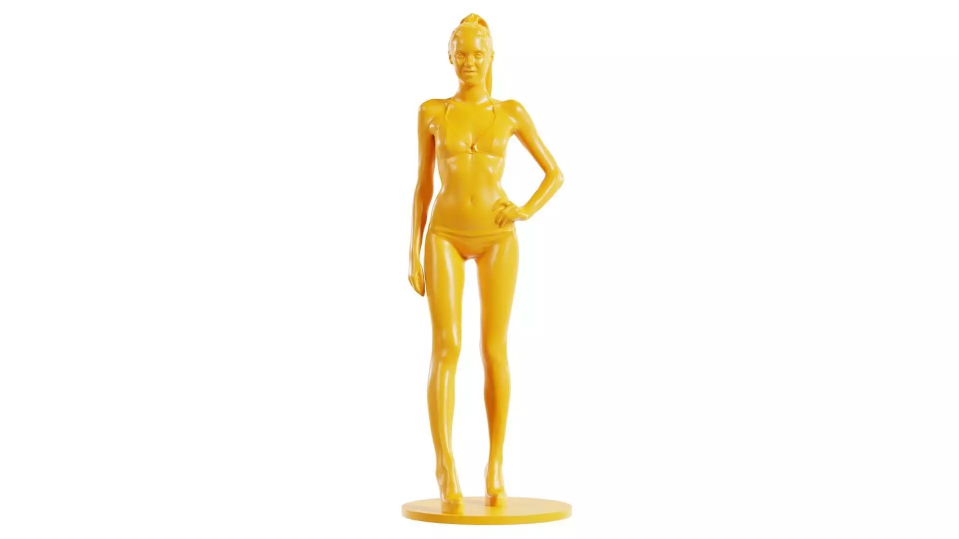 Woman Wearing Posing 3D print model