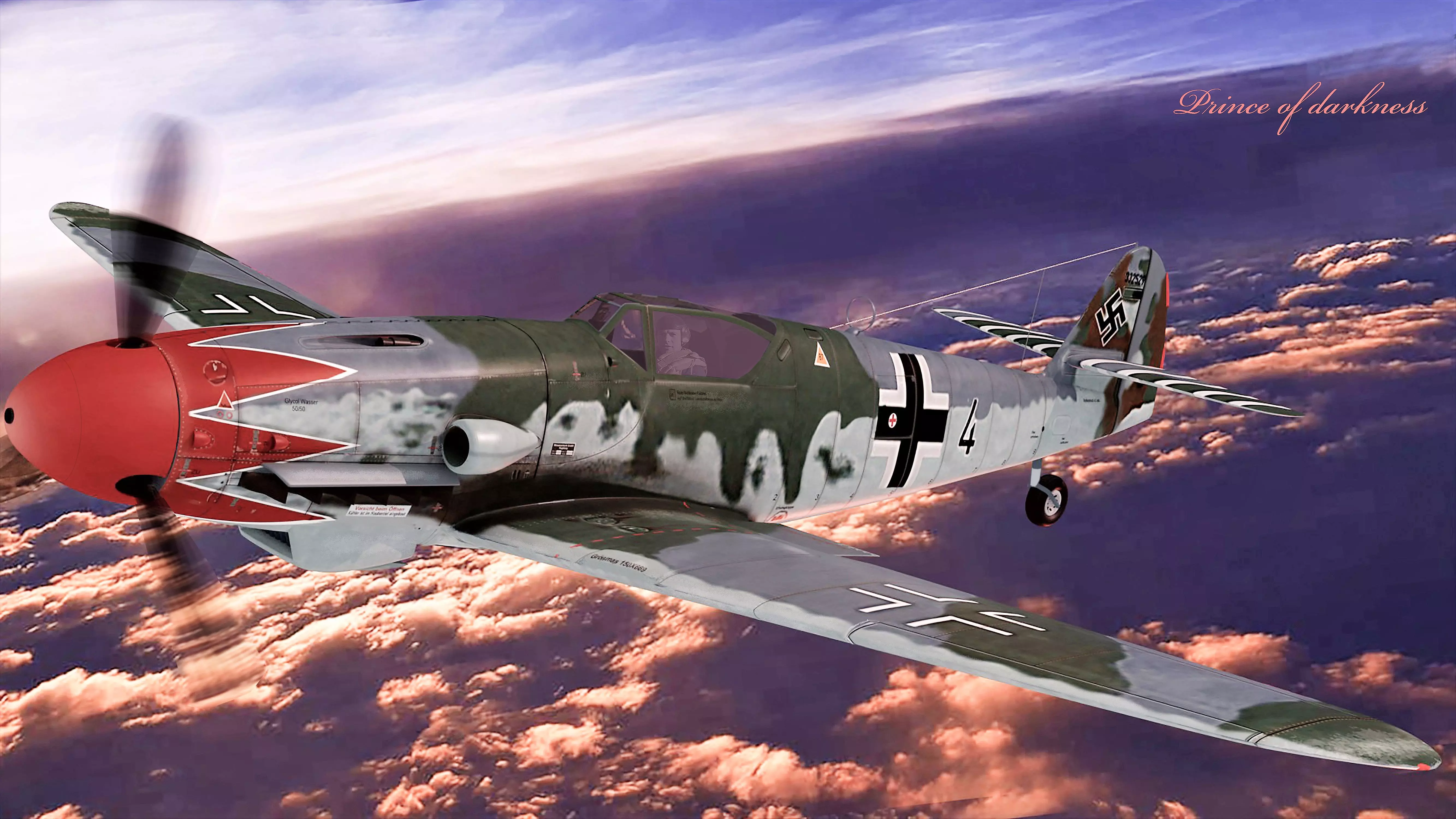 Me 109K 4 Free 3D model