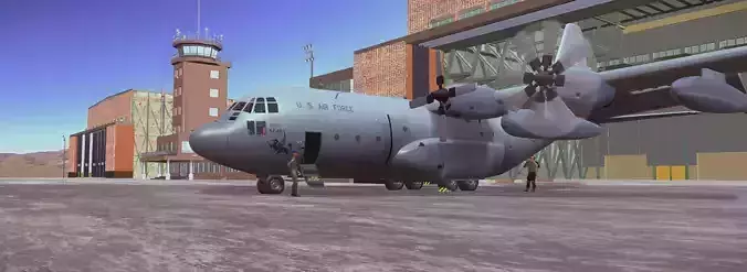 KC 130 Aircraft